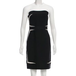 Sale!! Herve Leger Strapless Bandage Dress S